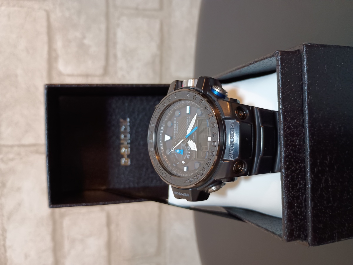 カシオ ガルフマスター CASIO G-SHOCK MASTER OF G-SEA GWN-1000C-1AJF 上下下ベゼル03下側